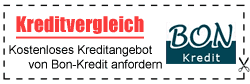 Kostenloser Kreditvergleich bei Bon-Kredit