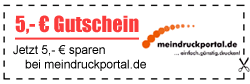 5,- € Gutschein für meindruckportal