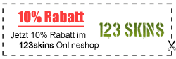 10% Rabatt Gutschein für 123skins
