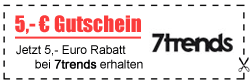 5,- € Gutschein für 7Trends