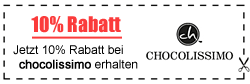 10% Rabatt Gutschein für chocolissimo