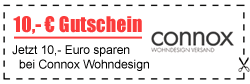 10,- € Gutschein für Connox.de