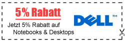 5% Rabatt Gutschein für DELL