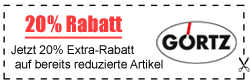 20% Extra-Rabatt auf Sale-Artikel bei Görtz