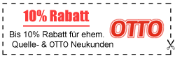 10% Gutschein für ehem. Quelle Kunden bei OTTO