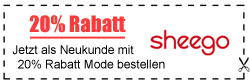 20% Rabatt bei sheego