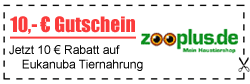 10,- € Rabatt auf Eukanuba bei zooplus